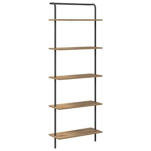 vidaXL Grāmatu plaukts 5 līmeņi 60 x 24 x 168 cm Inženierijas koks