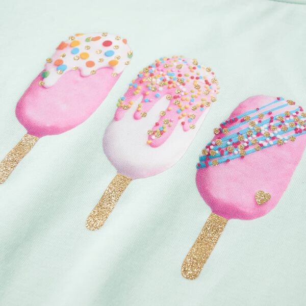 Bērnu T-krekls, gai&scaron;a piparmētru, 104