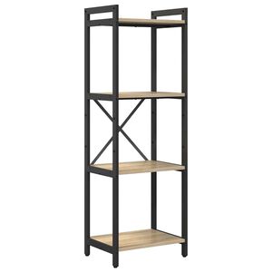 vidaXL Grāmatu plaukts 40 x 30 x 119 cm Inženierijas koks Sonoma ozols
