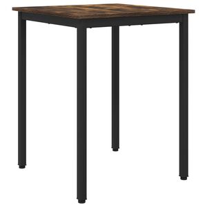 vidaXL Ēdamgaldi 60 x 60 x 75 cm Inženierijas koks Kūpināts ozols