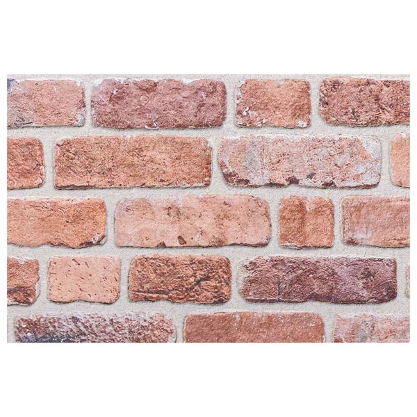 vidaXL Sienas paneļi 10 pcs Sarkana 100 x 50 cm EPS putas