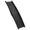 vidaXL saliekama suņu rampa, melna, 153x40x12,5 cm, plastmasa