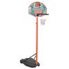 vidaXL basketbola komplekts, regulējams 180-230 cm, pārvietojams