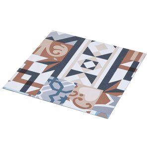 vidaXL Pa&scaron;līmējo&scaron;ie Grīdas Dēļi Mono Raksts 30,5 x 30,5 cm 20 gab. PVC