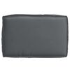 vidaXL Spilvens Antracīts 60 x 40 x 8 cm Oksforda audums