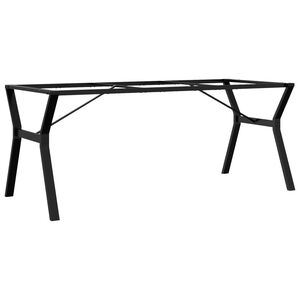 vidaXL virtuves galda kājas, Y-forma, 180x80x73 cm, tērauds