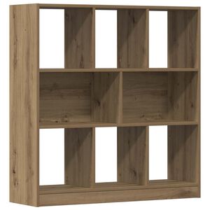 vidaXL grāmatu skapis ozola amatnieks 97,5x29,5x100cm