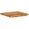 vidaXL vannasistabas galdiņa virsma, 58x52x3,8 cm, akācijas masīvkoks