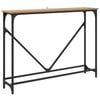 vidaXL Konsoles galds Artisānā ozols 102 x 23 x 75 cm