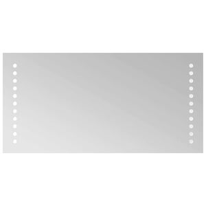 vidaXL vannasistabas spogulis ar LED, 40x20 cm