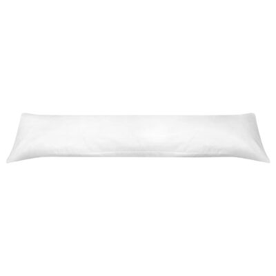 vidaXL spilvens gulēšanai uz sāniem, 40x145 cm, balts