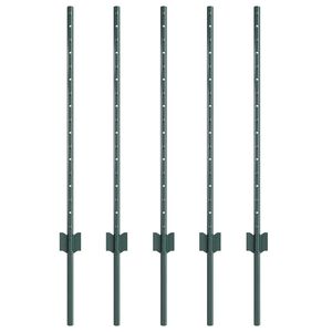 vidaXL Iegultais žogs 5 pcs Zaļa 120 cm