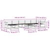 vidaXL Āra dīvānu komplekts 8 pcs Dabiska Cietā akācijas koks