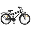 vidaXL Bērnu Velosipēds 20 Collas 6-11 gadu vecumam Melns