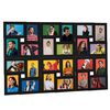 vidaXL kolāžas foto rāmis, 24x(13x18 cm) attēliem, melns MDF
