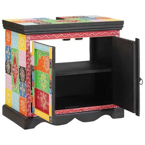 vidaXL Izlietnes skapītis ar durvīm 60 x 35 x 55 cm