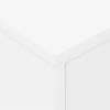 vidaXL Naktsgaldiņ&scaron; Balts 40,5 x 40 x 48 cm Inženierijas koks