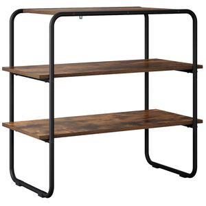 vidaXL Konsoles galds Kūpināts ozols 60 x 41 x 75 cm Inženierijas koks