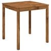 vidaXL Dārza vakariņu galds Dabiska 70 x 68,5 x 75 cm