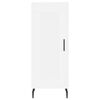 vidaXL augstais skapītis, balts, 34,5x34x180 cm, inženierijas koks
