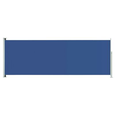 vidaXL izvelkama sānu markīze, 220x600 cm, zila