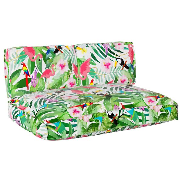 vidaXL Spilvenu komplekts 3 pcs Daudzkrāsains Oksforda audums