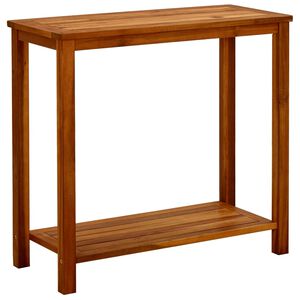 vidaXL dārza konsoles galdiņ&scaron;, 80x35x75 cm, akācijas masīvkoks