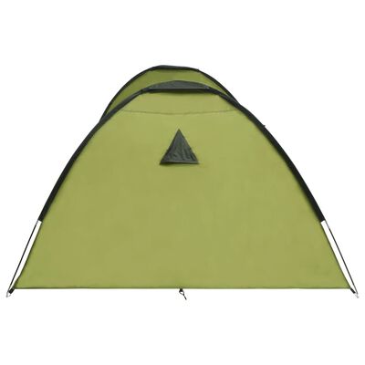 vidaXL iglu telts, 650x240x190 cm, astoņvietīga, zaļa