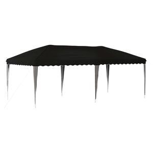 vidaXL Pop-up svinību teltis 575 x 290 x 245 cm Melns