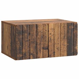 vidaXL Sienā piestiprināms TV skapis 59,5 x 41 x 30 cm Vecs koks
