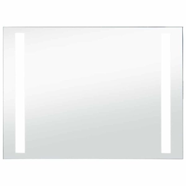 vidaXL vannasistabas sienas spogulis ar LED apgaismojumu, 100x60 cm