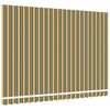 vidaXL Markīzes rezerves audums Zaļa un dzeltena 430 x 345 cm