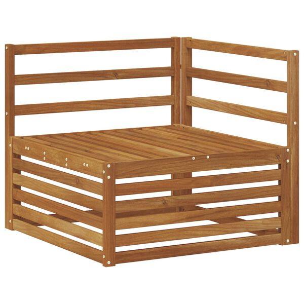 vidaXL Dīvāna komplekti 9 pcs Dabiska Cietā akācijas koks