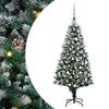vidaXL Mākslīgā Ziemassvētku eglīte su 300 LED ar statīvu Zaļa 180 cm