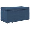 vidaXL Krēsls Zila 81 x 41 x 40 cm Audums un inženierijas koks