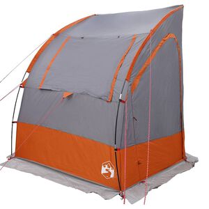 vidaXL Bagāžnieka telts Pelēka un oranža 194 x 180 x 210 cm tafta