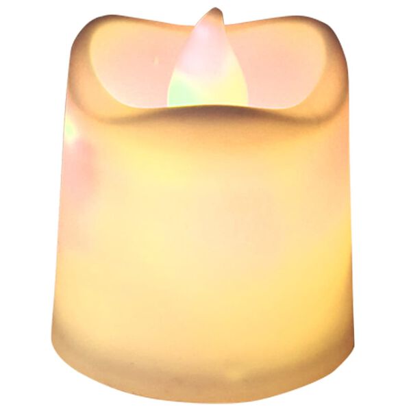 vidaXL elektriskās LED tējas sveces, 12 gab., silti baltas