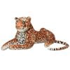 vidaXL rotaļu leopards, XXL, brūns plī&scaron;s