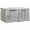 vidaXL Sienā piestiprināms TV skapis Betona pelēks 59,5 x 41 x 30 cm