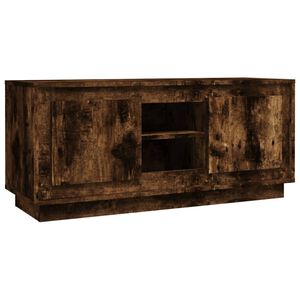 vidaXL TV skapītis, ozolkoka krāsa, 102x35x45 cm, inženierijas koks