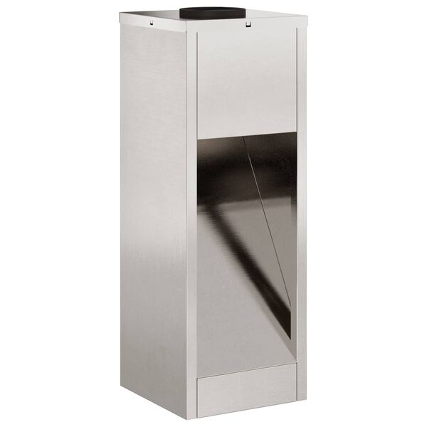 vidaXL Saules LED Ceļa Gaisma 2 pcs Sudraba Nerūsējo&scaron;s tērauds