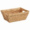vidaXL Glabā&scaron;anas grozi 2 pcs Dabiska 38 x 28 x 15 cm Ūdens hiacintes