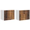 vidaXL Trauku ma&scaron;īnas panelis Kalmar 2 pcs Vecs koks 50 x 31 x 40 cm