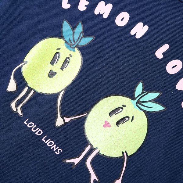 Bērnu T-krekls, tum&scaron;i zils, 116