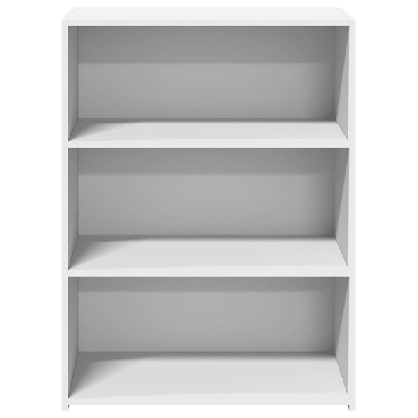 vidaXL kumode, balta, 70x41x93 cm, inženierijas koks