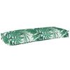 vidaXL Spilvens Lapa Lapu raksts 100 x 40 x 8 cm Oksforda audums