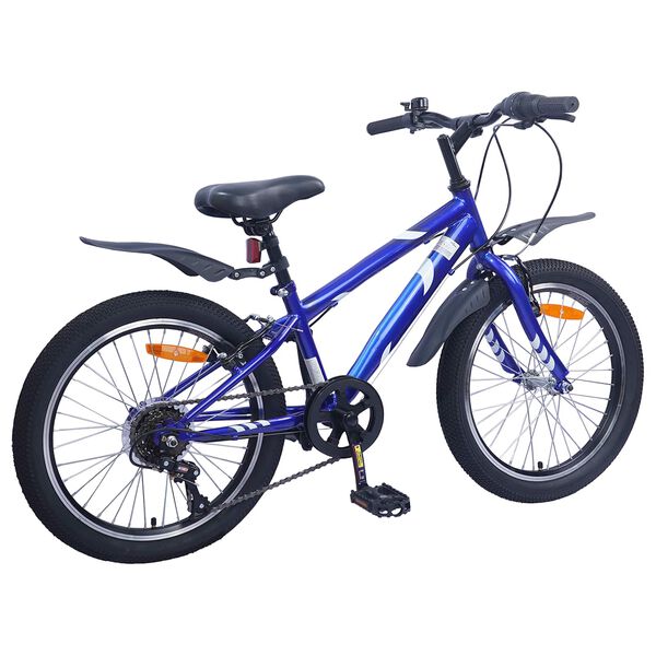 vidaXL Bērnu Velosipēds 24 Collas 6-Speed no 8 līdz 12 gadiem