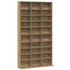 vidaXL CD skapis Artisānā ozols 101 x 23 x 177,5 cm Inženierijas koks