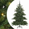 vidaXL Mākslīgā Saliekamā Ziemassvētku Egle Zaļa 150 cm PVC un tērauds