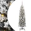 vidaXL Mākslīgā Ziemassvētku eglīte su 150 LED ar statīvu Zaļa 150 cm
